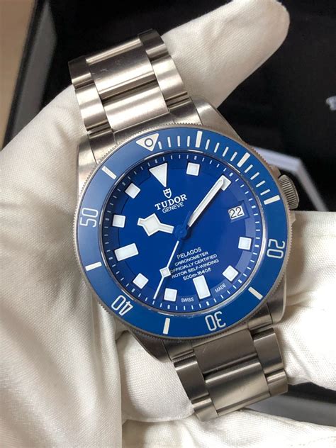 tudor blu pelagos|tudor pelagos blue dial.